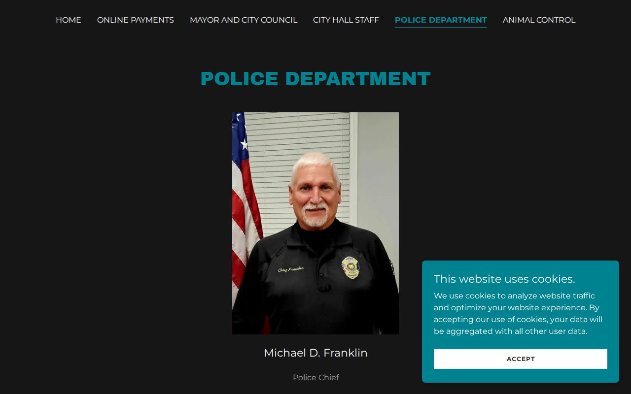 Sulligent Police Department official page for local arrest records